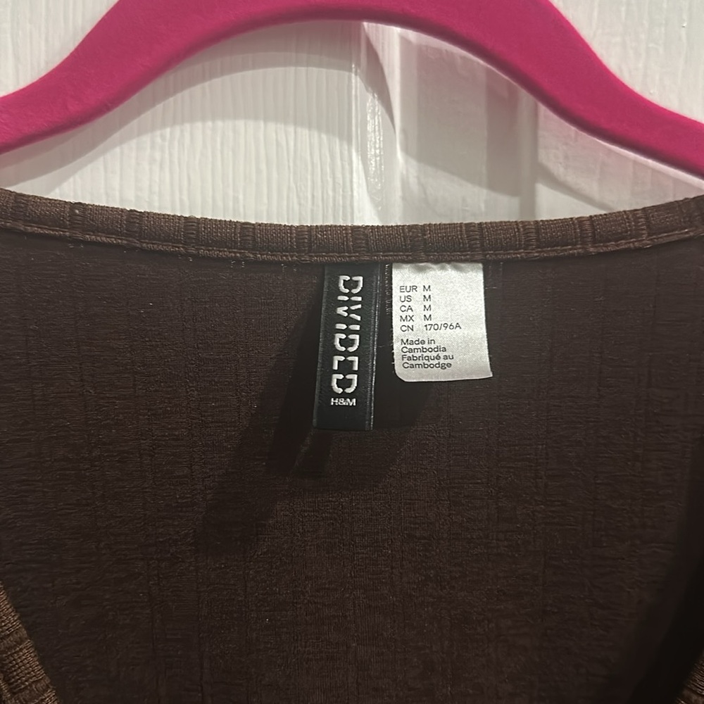H&M Brown Ribbed Cardigan - Picture 5 of 6
